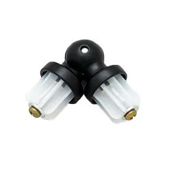 КУТОВИЙ з'єднувач для труби Orvit 25 мм ЧОРНИЙ ОКСАМИТ