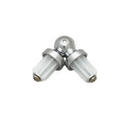 КУТОВИЙ з'єднувач для труби Orvit 16 мм ХРОМ