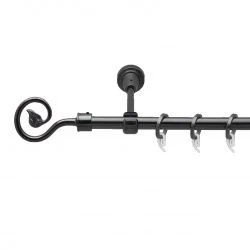 Лукка Однорядний Відкритий Гладка труба Кільце фасонне металеве  Онікс 