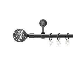 Савона Однорядний Відкритий Гладка труба Кільце металеве Онікс 