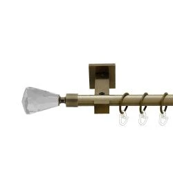 Лучетта Однорядний Техно Гладка труба Кільце металеве Антик 