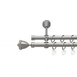 Етернія Дворядний Відкритий Гладка труба Кільце металеве Нержавіюча сталь 