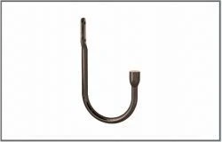 Підхват для штор Orvit Гак (для закінчення 16 мм) 170 Х 90 мм Онікс (00-00000602)