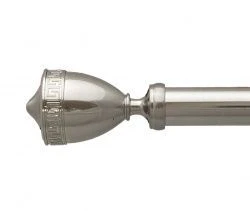 Закінчення для карнизу Orvit АФІНА 25 мм НЕРЖАВІЮЧА СТАЛЬ 