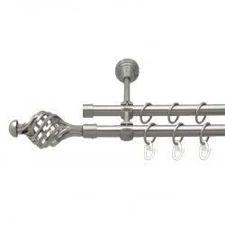 Арезо Дворядний Відкритий Гладка труба Кільце металеве Нержавіюча сталь 