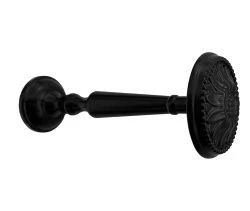 Підхват для штор Orvit Флор 130 х 55 мм Чорний Оксамит (00-00013484)