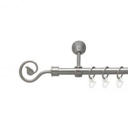 Лукка Однорядний Відкритий Гладка труба Кільце металеве Нержавіюча сталь 