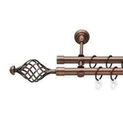 Арезо Дворядний Відкритий Гладка труба Кільце металеве Мідь 