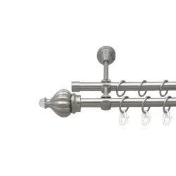 Таджа-кристал Дворядний Відкритий Гладка труба Кільце металеве Нержавіюча сталь 