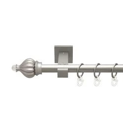 Таджа-кристал Однорядний Техно Гладка труба Кільце металеве Сатин 