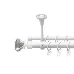 Таджа Дворядний Відкритий до стелі Гладка труба Кільце металеве Арктіс 