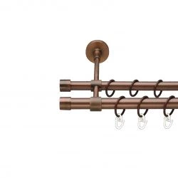 Заглушка Дворядний Закритий Гладка труба Кільце металеве Мідь 