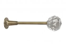 Підхват для штор Orvit Балло-кристал 120 х 30 мм Антик (6989179)