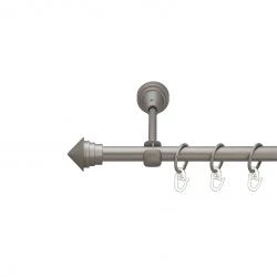 Сетра Однорядний Відкритий Гладка труба Кільце металеве Сатин 
