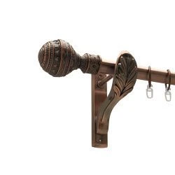 Арабеска Однорядний Ретро Гладка труба Кільце металеве Мідь 